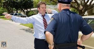 man stopped at DUI checkpoint